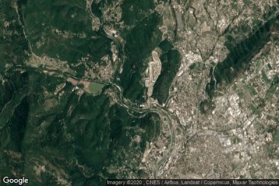 Vue aérienne de Cendras