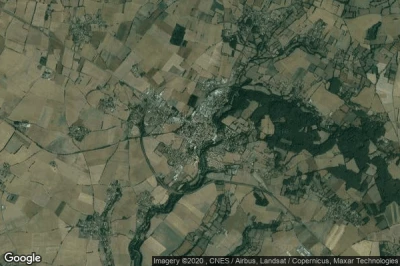 Vue aérienne de Celles-sur-Belle