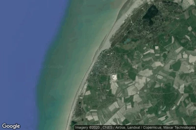 Vue aérienne de Cayeux-sur-Mer
