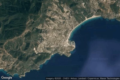Vue aérienne de Cavalaire-sur-Mer