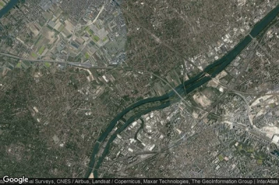 Vue aérienne de Carrieres-sur-Seine