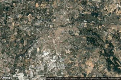 Vue aérienne de Carpentras
