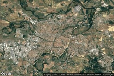Vue aérienne de Carcassonne