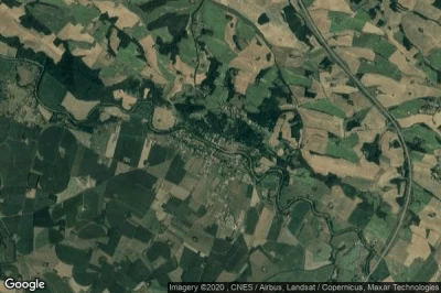 Vue aérienne de Calmont