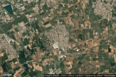 Vue aérienne de Bouillargues