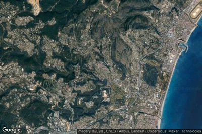 Vue aérienne de Biot