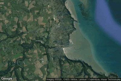Vue aérienne de Binic