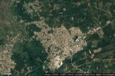 Vue aérienne de Biganos