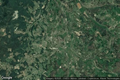 Vue aérienne de Belves