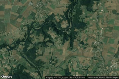 Vue aérienne de Bègues