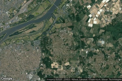 Vue aérienne de Basse-Goulaine