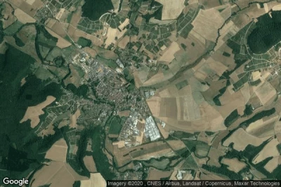 Vue aérienne de Bar-sur-Aube