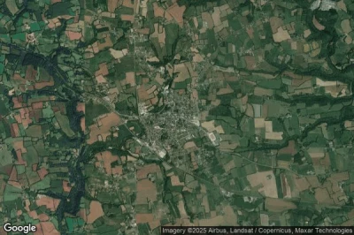 Vue aérienne de Bannalec