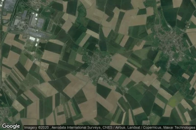 Vue aérienne de Avesnes-le-Sec