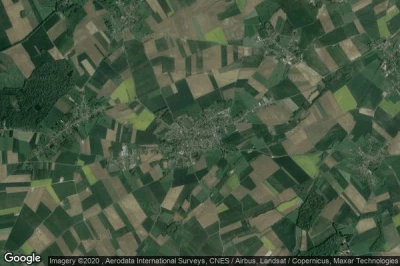 Vue aérienne de Avesnes-le-Comte