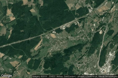Vue aérienne de Auxon-Dessous