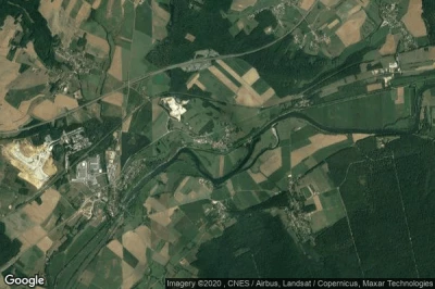 Vue aérienne de Audelange