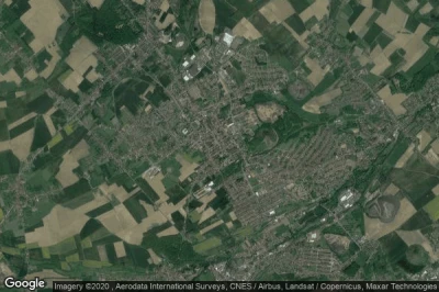 Vue aérienne de Auchel