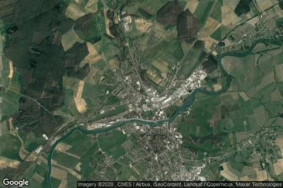Vue aérienne de Arc-les-Gray