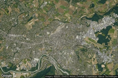 Vue aérienne de Annemasse