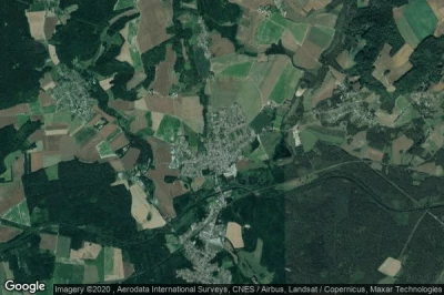 Vue aérienne de Anizy-le-Chateau