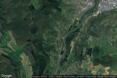 Vue aérienne de Ancy-sur-Moselle