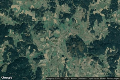 Vue aérienne de Allegre