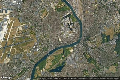 Vue aérienne de Ablon-sur-Seine