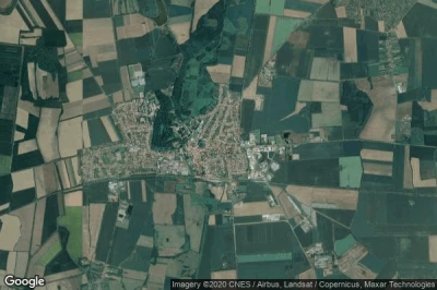 Vue aérienne de Szigetvar