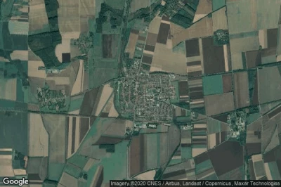 Vue aérienne de Szentlorinc