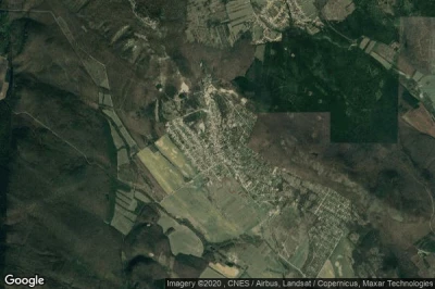 Vue aérienne de Pilisszanto