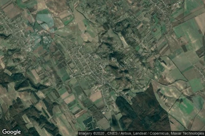 Vue aérienne de Pannonhalma