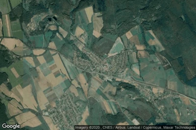 Vue aérienne de Herend