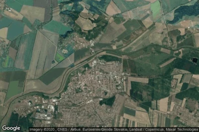 Vue aérienne de Halastó