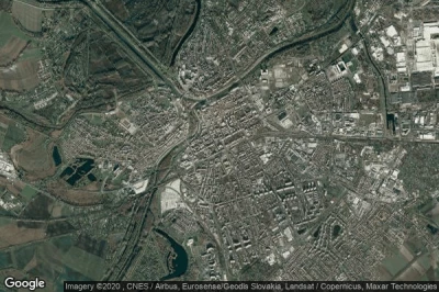 Vue aérienne de Gyor