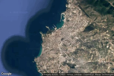 Vue aérienne de Kusadasi