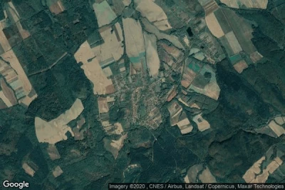 Vue aérienne de Bakonyszentlaszlo