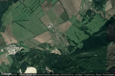 Vue aérienne de Sološnica