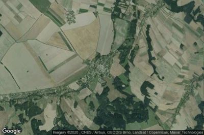 Vue aérienne de Vidnava