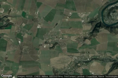 Vue aérienne de Velke Prilepy