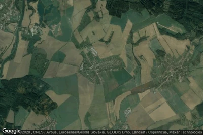 Vue aérienne de Topolna