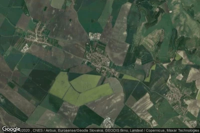 Vue aérienne de Tesany