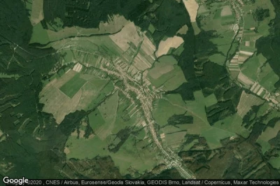 Vue aérienne de Strani