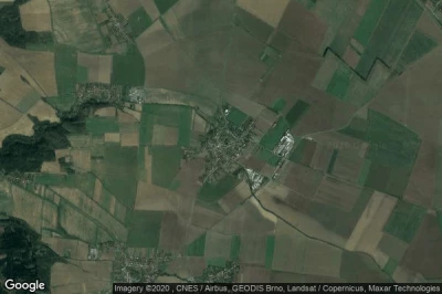 Vue aérienne de Senice na Hane