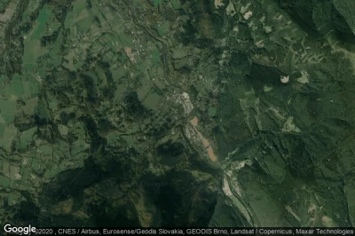 Vue aérienne de Ostravice
