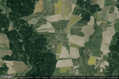 Vue aérienne de Oparany