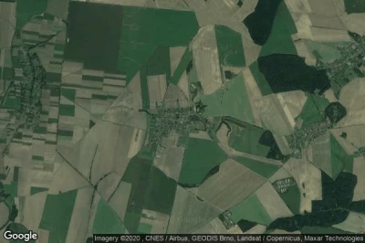 Vue aérienne de Oldrisov