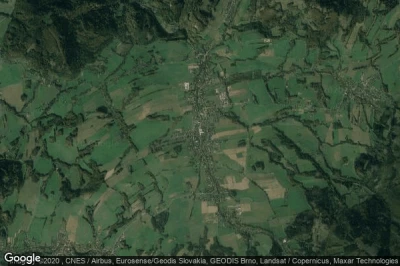 Vue aérienne de Kozlovice