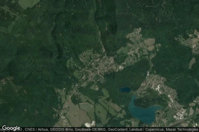 Vue aérienne de Hrob