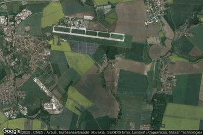 Vue aérienne de Dvorska